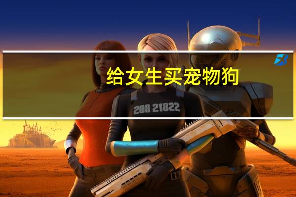 给女生买宠物狗