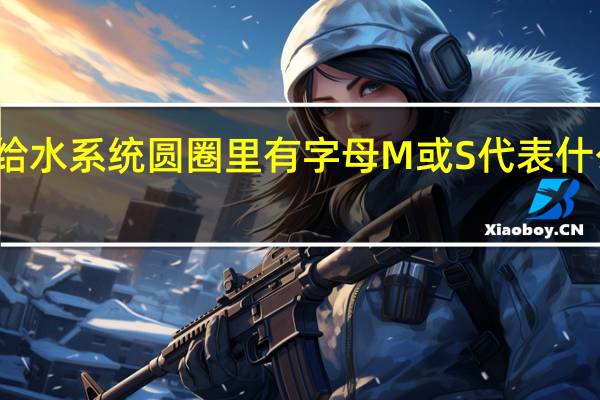 给水系统圆圈里有字母M或S代表什么阀门