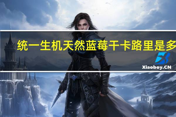 统一生机 天然蓝莓干卡路里是多少