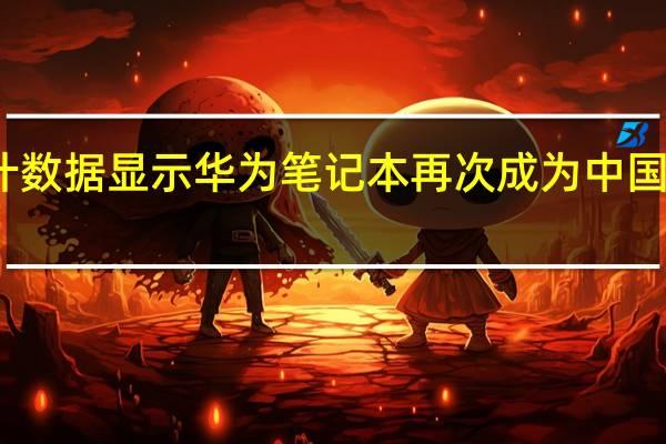 统计数据显示华为笔记本再次成为中国市场第一