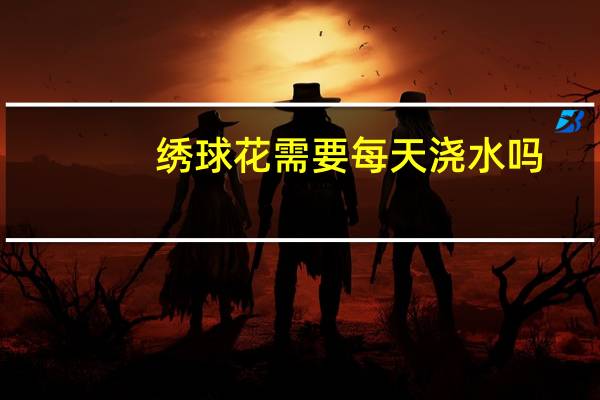 绣球花需要每天浇水吗