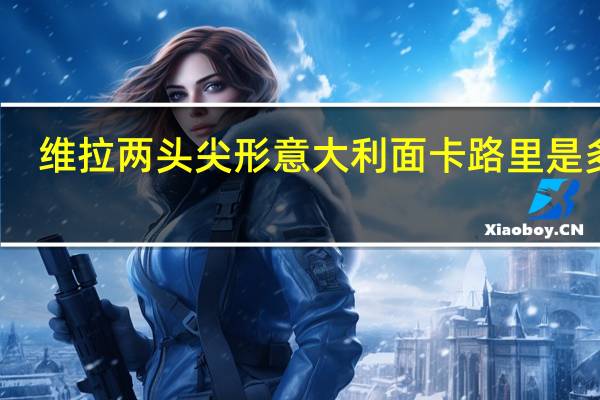 维拉 两头尖形意大利面卡路里是多少