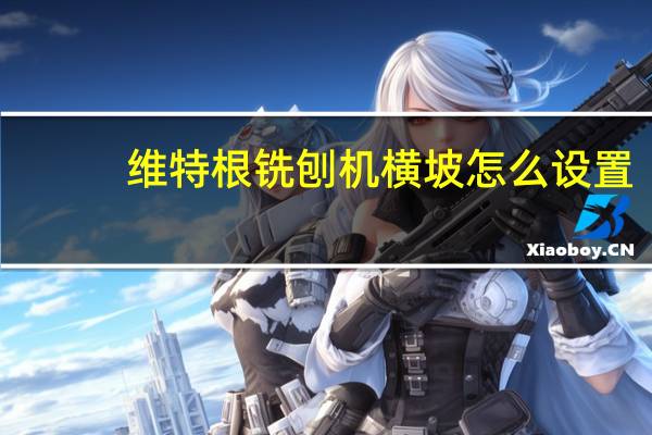 维特根铣刨机横坡怎么设置