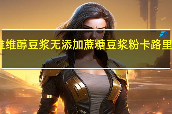 维维 醇豆浆无添加蔗糖豆浆粉卡路里是多少