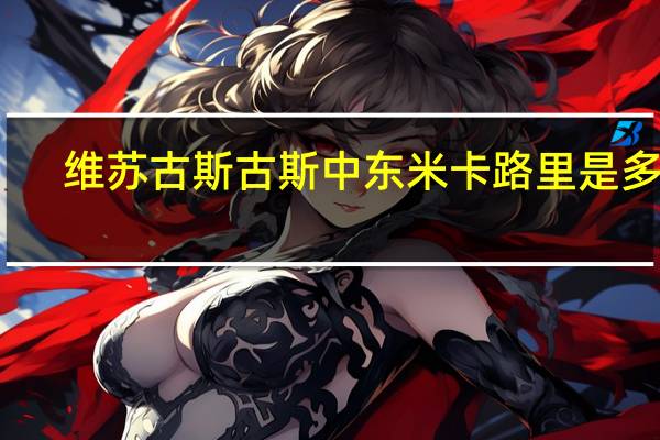 维苏 古斯古斯中东米卡路里是多少