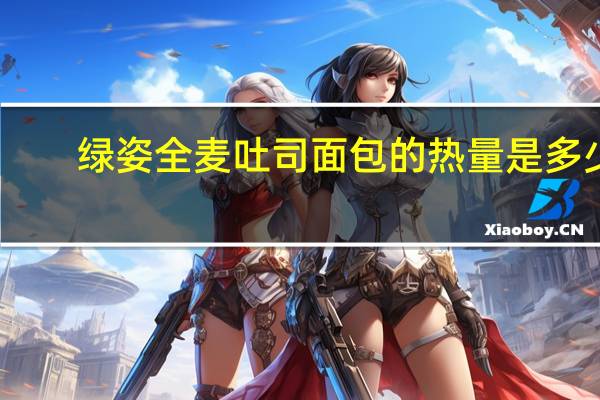 绿姿 全麦吐司面包的热量是多少