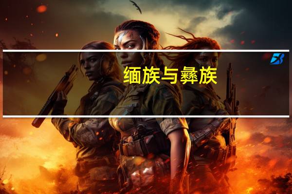 缅族与彝族(缅族)