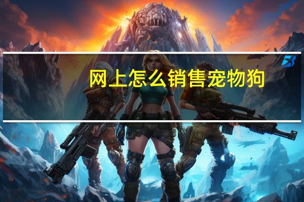 网上怎么销售宠物狗