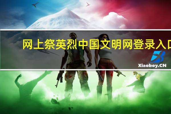 网上祭英烈中国文明网登录入口（中国文明网投票）