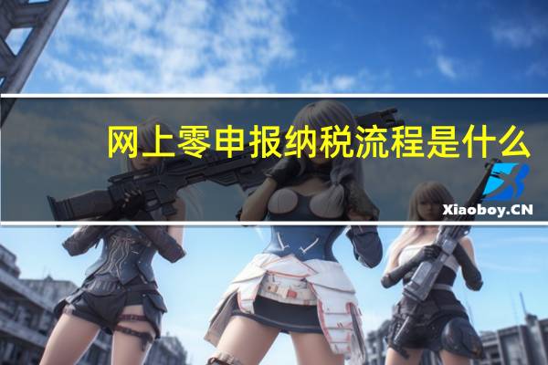 网上零申报纳税流程是什么（网上零申报纳税流程）