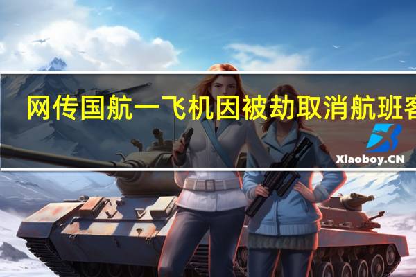 网传国航一飞机因被劫取消航班 客服:14号就已经取消了