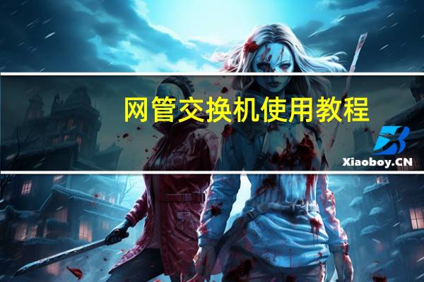 网管交换机使用教程（网管交换机）