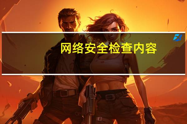 网络安全检查内容（安全检查内容）
