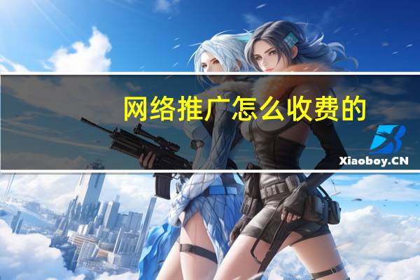 网络推广怎么收费的