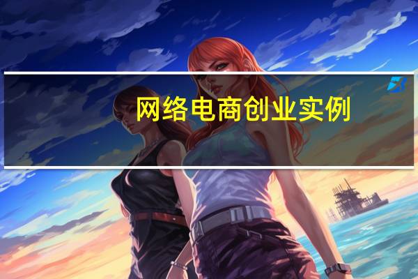 网络电商创业实例