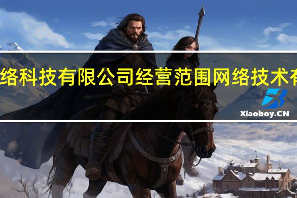 网络科技有限公司经营范围 网络技术有限公司