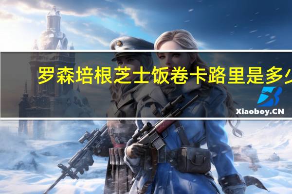 罗森 培根芝士饭卷卡路里是多少
