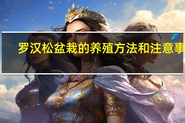 罗汉松盆栽的养殖方法和注意事项