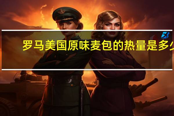 罗马 美国 原味麦包的热量是多少