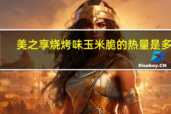 美之享 烧烤味玉米脆的热量是多少