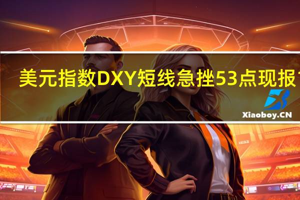 美元指数DXY短线急挫53点现报106.97