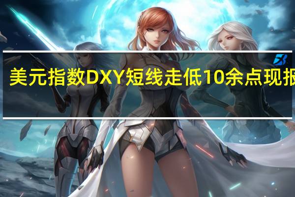 美元指数DXY短线走低10余点现报106.54