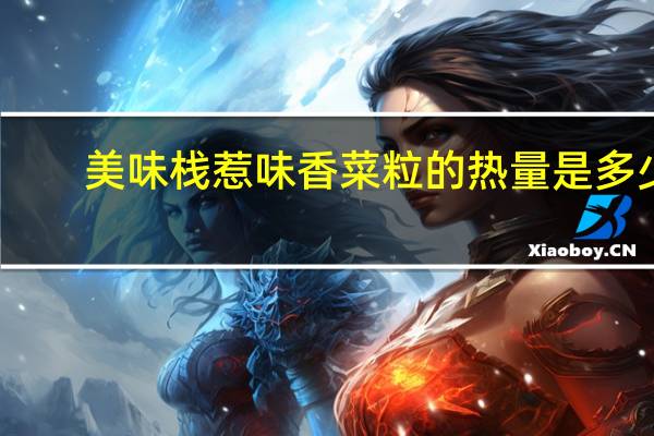 美味栈 惹味香菜粒的热量是多少