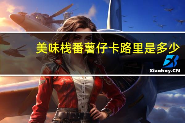 美味栈 番薯仔卡路里是多少