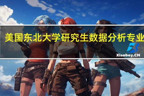 美国东北大学研究生数据分析专业水吗