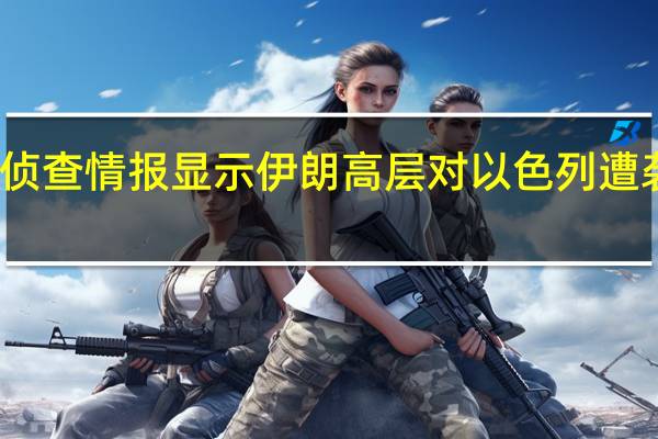 美国侦查情报显示伊朗高层对以色列遭袭感到突然