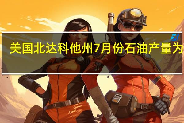 美国北达科他州7月份石油产量为118.06万桶/日