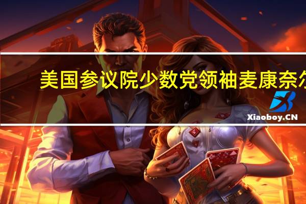 美国参议院少数党领袖麦康奈尔：必须制定符合国家安全需求的法案