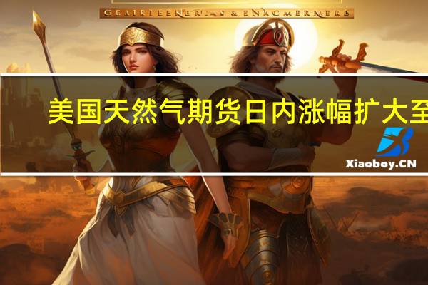 美国天然气期货日内涨幅扩大至3.00%现报2.931美元/百万英热