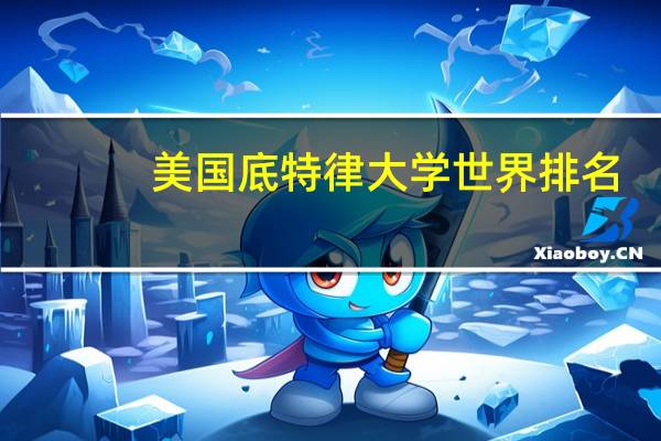美国底特律大学世界排名
