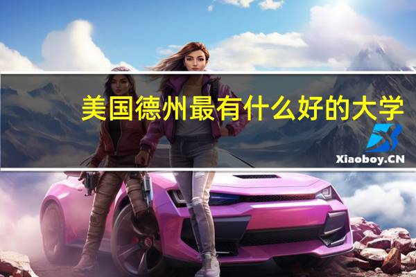 美国德州最有什么好的大学