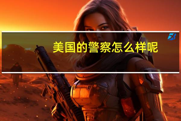 美国的警察怎么样呢