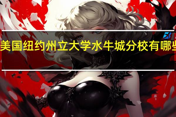 美国纽约州立大学水牛城分校有哪些专业