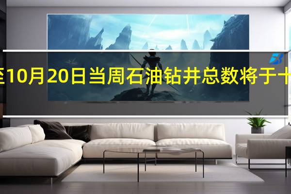 美国至10月20日当周石油钻井总数将于十分钟后公布