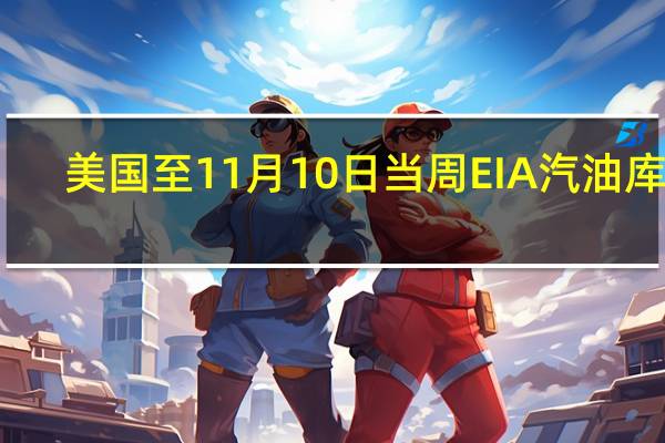 美国至11月10日当周EIA汽油库存 -150万桶预期62.2万桶