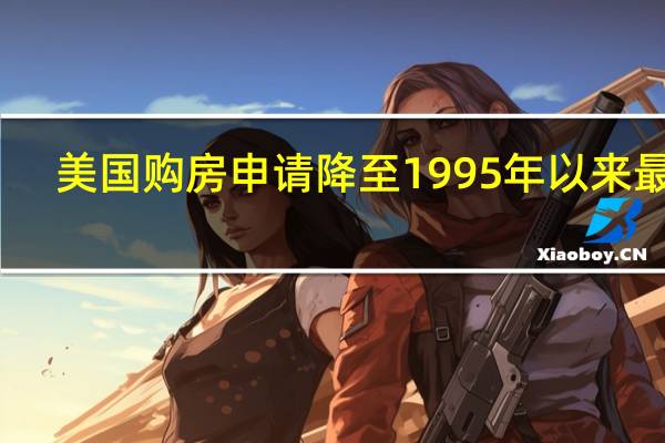 美国购房申请降至1995年以来最低
