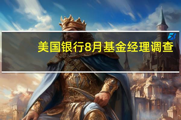美国银行8月基金经理调查：四分之三的人预计经济将出现软着陆或不会着陆