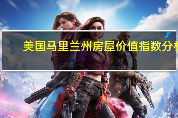 美国马里兰州房屋价值指数分析