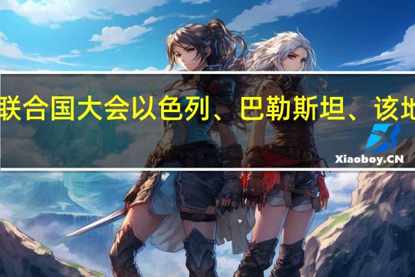 美国驻联合国特使告诉联合国大会以色列、巴勒斯坦、该地区和世界都面临“危险时刻”