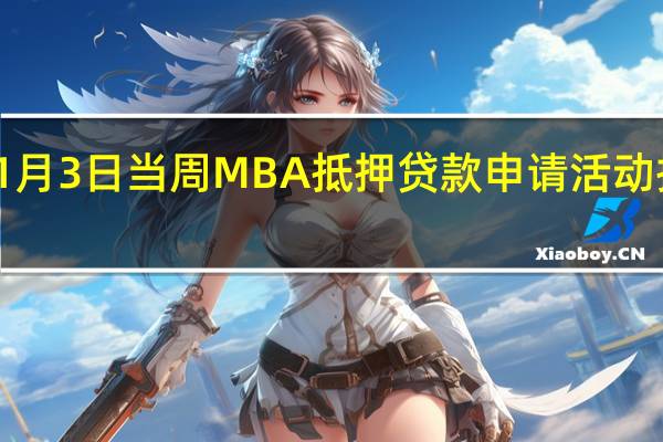 美国11月3日当周MBA抵押贷款申请活动指数周环比2.5%