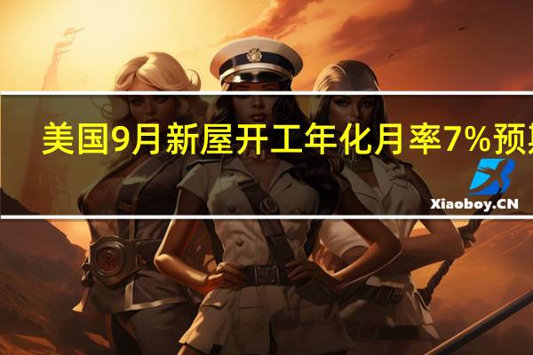 美国9月新屋开工年化月率 7%预期7.8%前值-11.30%美国9月新屋开工总数年化 135.8万户预期138万户前值128.3万户