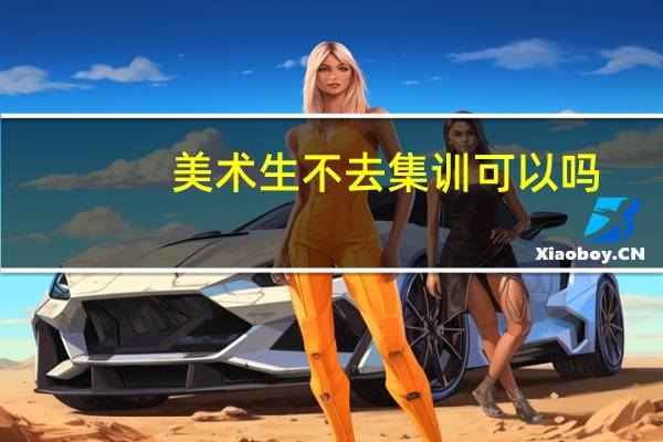 美术生不去集训可以吗