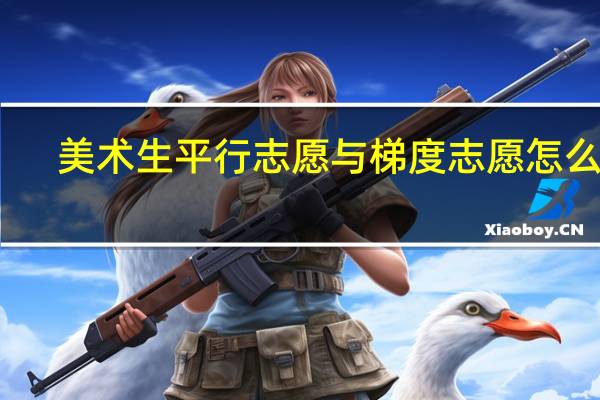 美术生平行志愿与梯度志愿怎么填