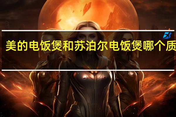 美的电饭煲和苏泊尔电饭煲哪个质量好