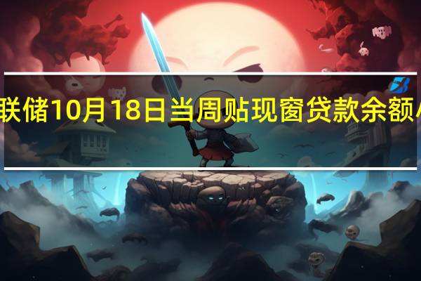 美联储10月18日当周贴现窗贷款余额小幅增长