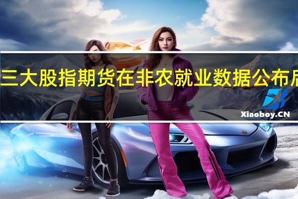 美股三大股指期货在非农就业数据公布后快速下挫